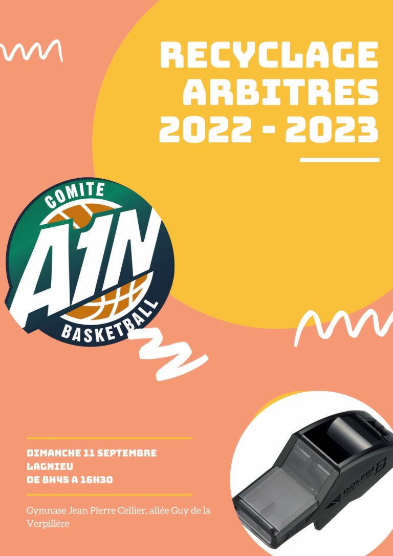 Recyclage arbitres