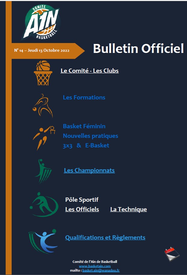 Bulletin officiel du 13 octobre 2022