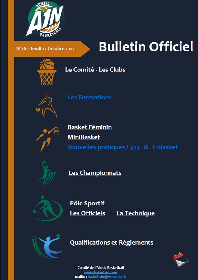 Bulletin officiel du 27 octobre 2022