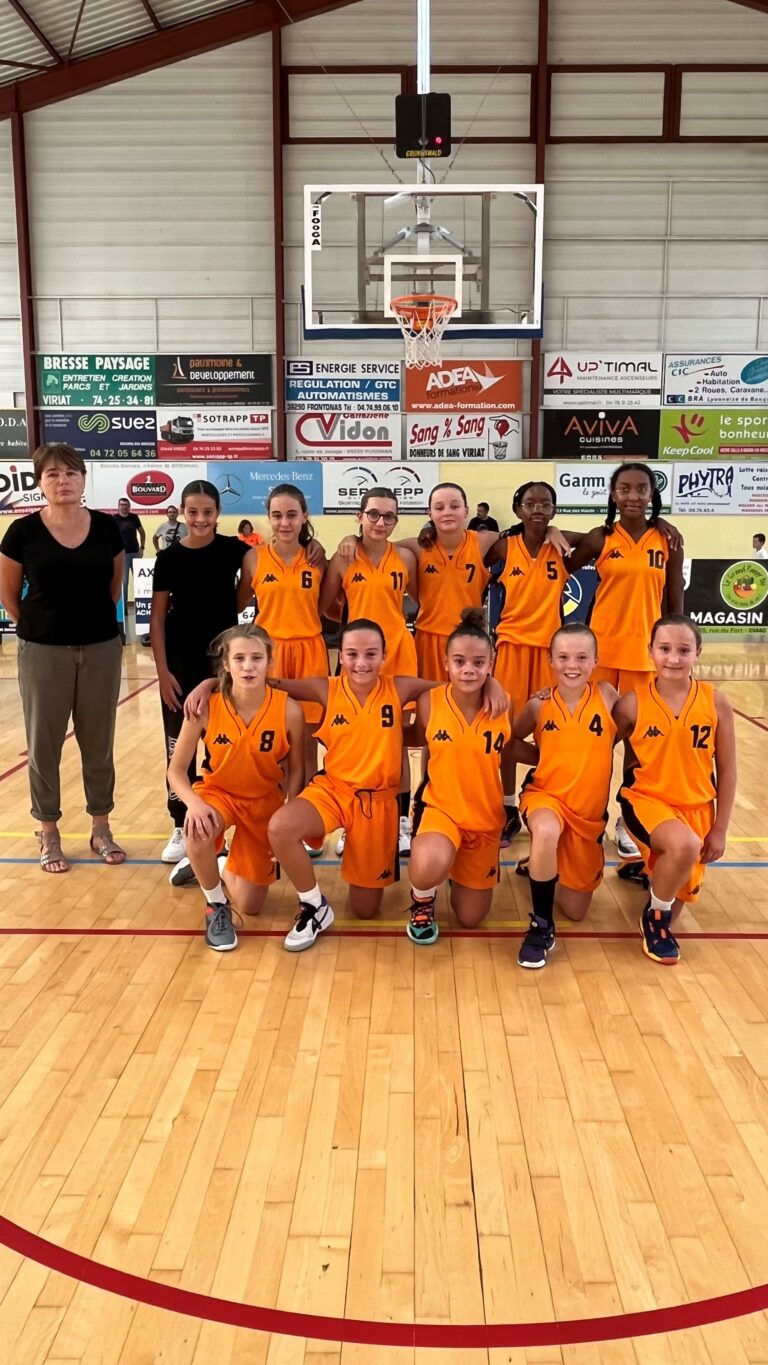 U13 filles, Viriat solide