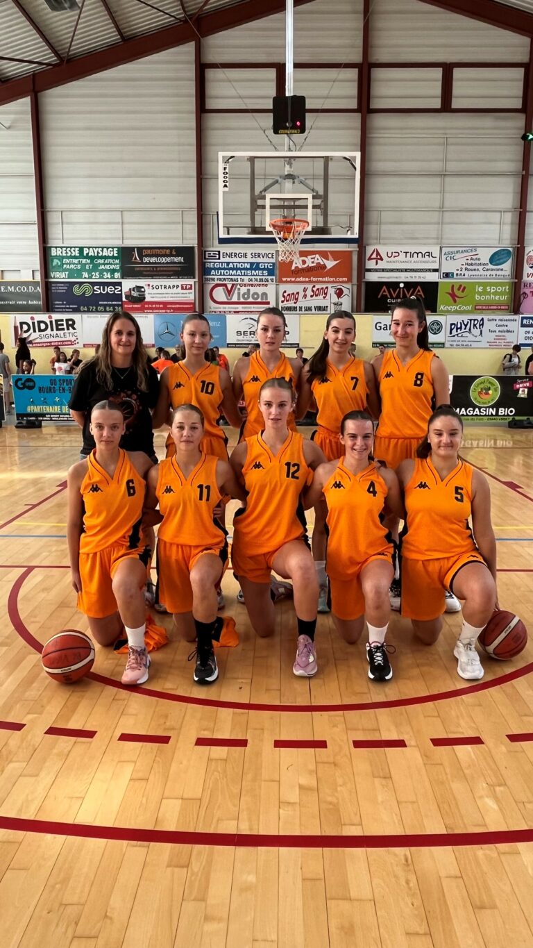 U15 filles, Viriat tranquille