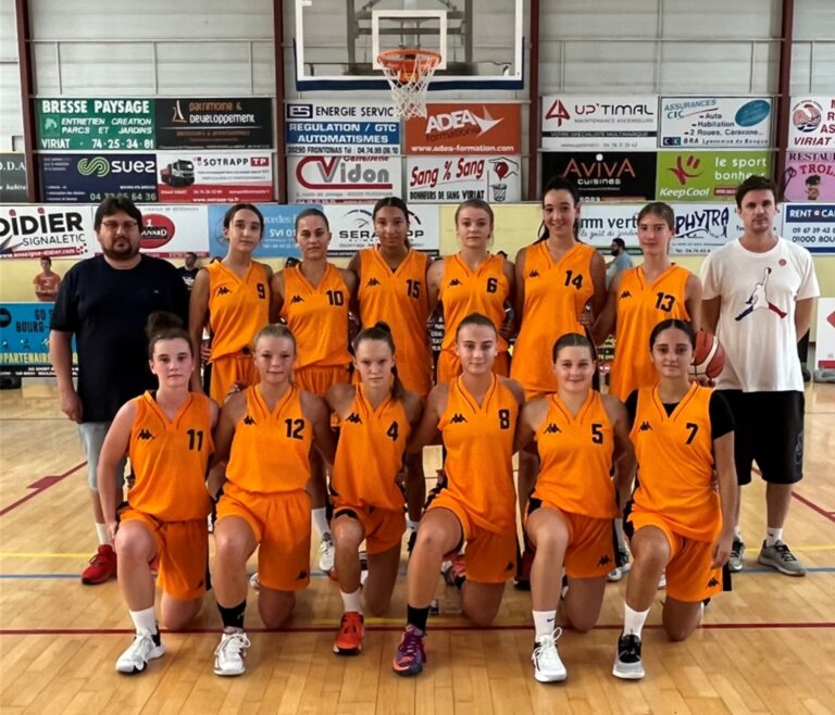 U18 filles, Viriat pour faire un break