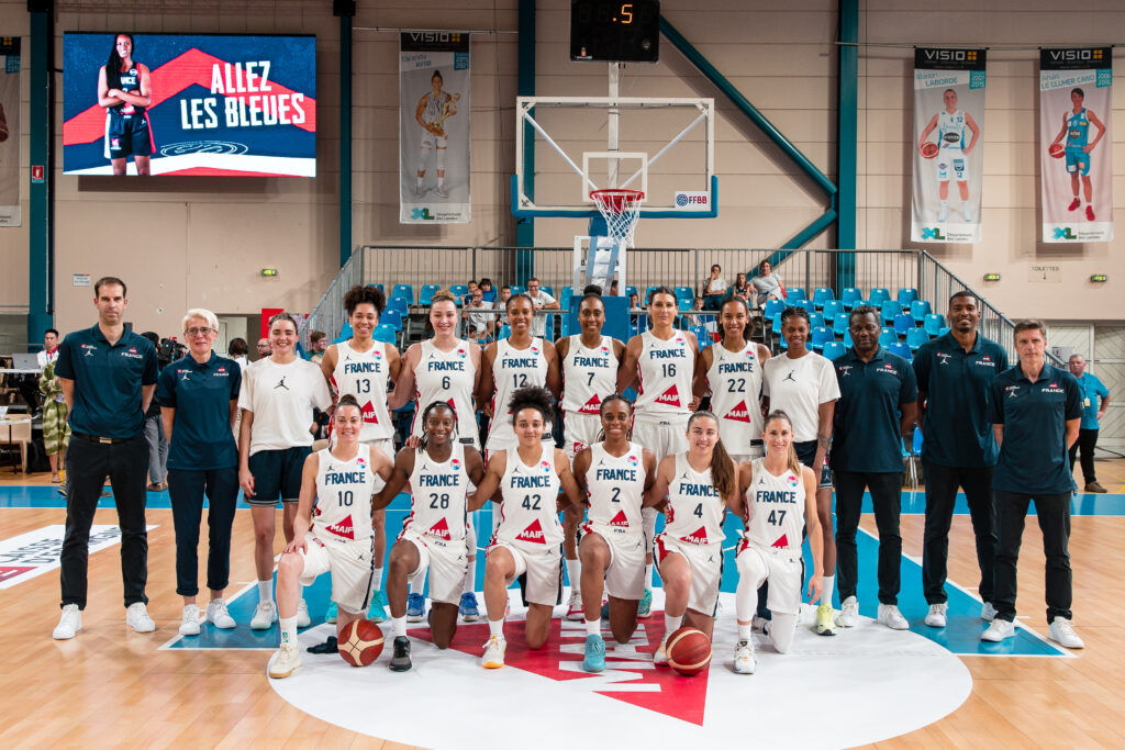 Préparation Eurobasket F 2023 Fra Chn M1