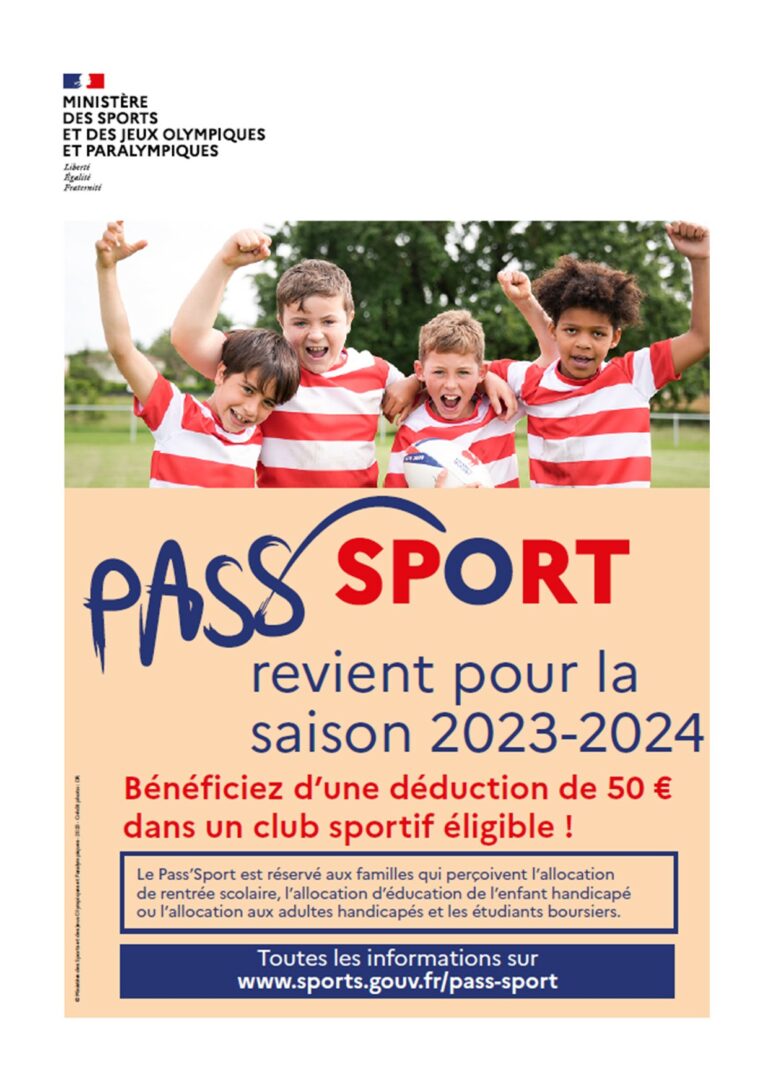 Pass Sports, 3e année