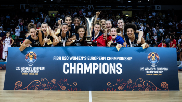 U20 Filles Championnes D'europe