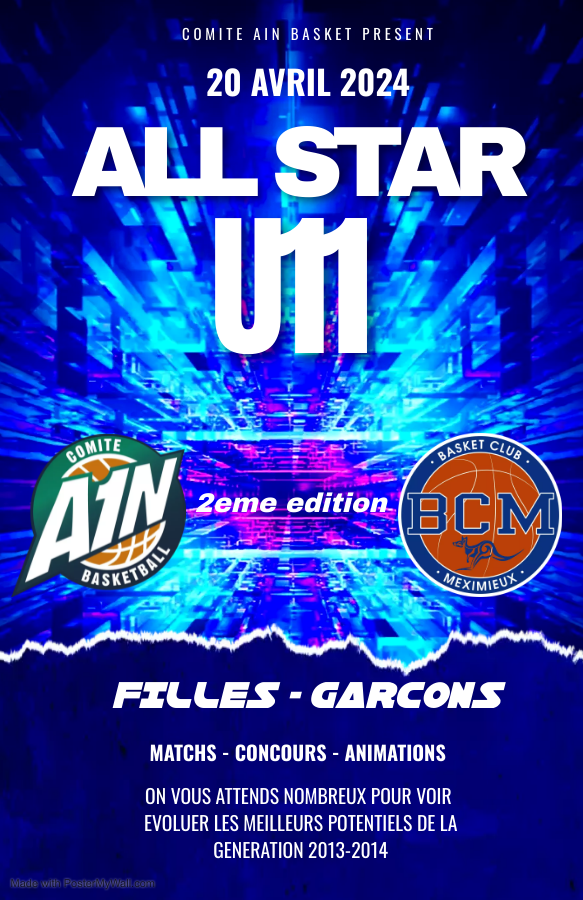 Affiche All Star 2024