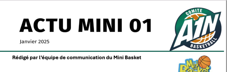 Premier numéro d’Actu Mini 01