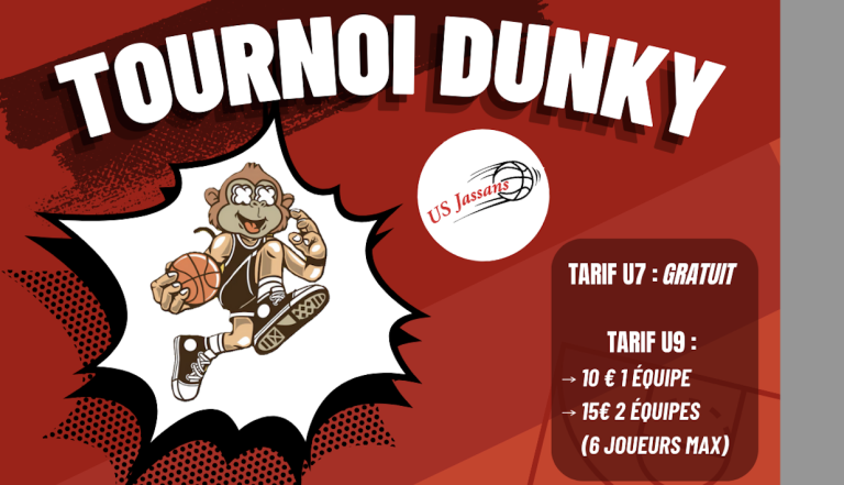 Tournoi Dunky : le tournoi MiniBasket de Jassans !