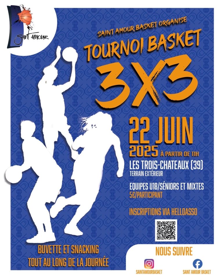 SAINT AMOUR : TOURNOI 3X3