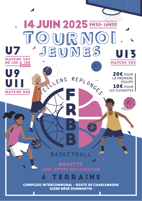 Affiche Tournoi Frbb 14 Juin 2025
