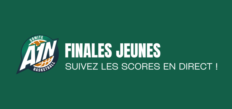 FINALES JEUNES – LES SCORES EN DIRECT !