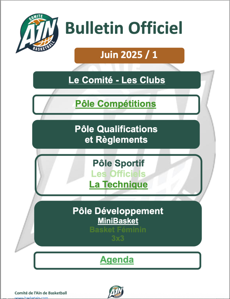 Bulletin Officiel n°19