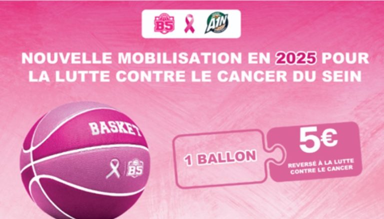 Des ballons roses pour soutenir la cause