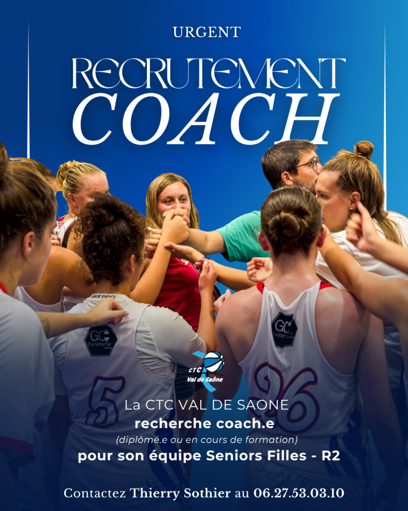 Recrutements Ctc Coach Senior Filles