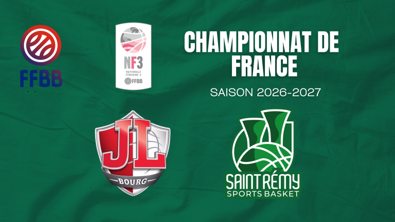 La JL Bourg et St Rémy dans la même poule en NF3 !