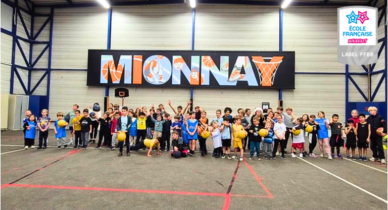 Mionnay obtient le label École de Mini-Basket 2 étoiles : une dynamique portée par la jeunesse