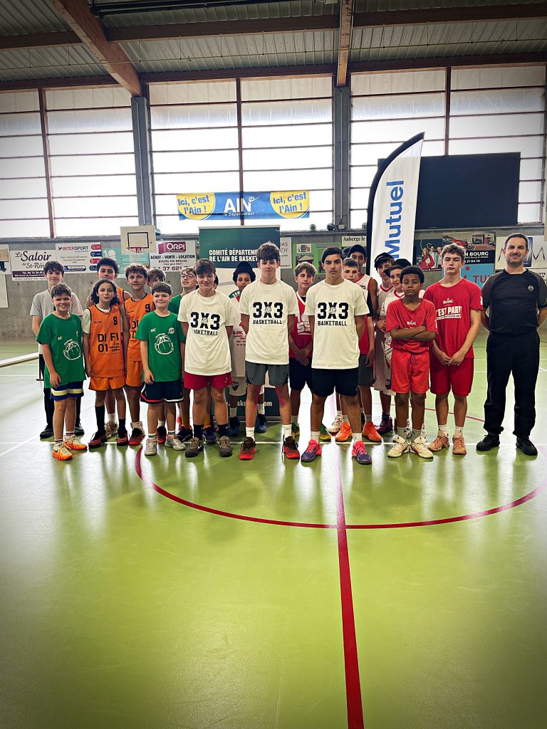 Le championnat 3×3 U15 a débuté sa nouvelle saison !